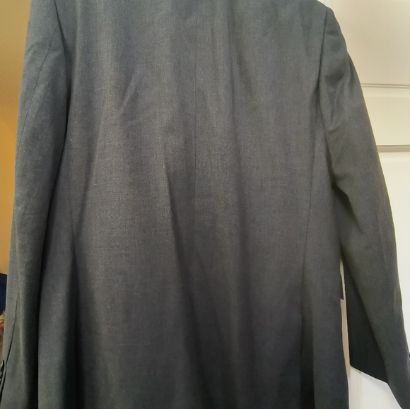 Topshop double-breasted 42R Navy suit jacket - Picture 7 of 7